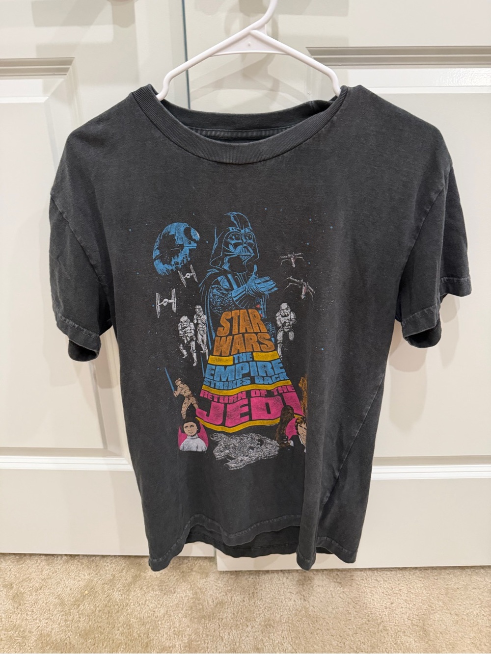 Abercrombie & Fitch Black Star Wars Empire Graphic Tee